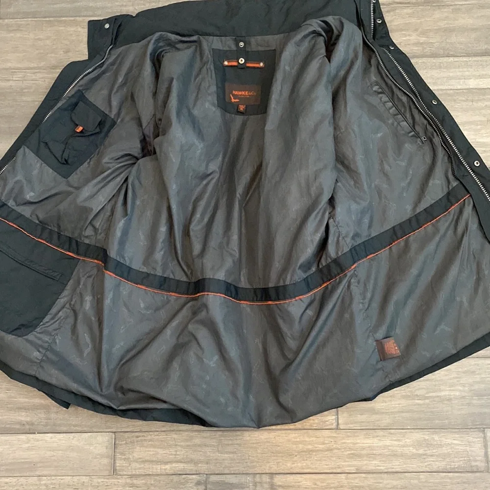 Hawke & Co Outfitters‎ Mens Jacket Black Size: XL